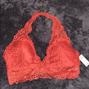 Cute halter lace bra